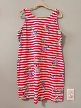 Tommy Bahama x Disney Cruise Resort Beach Party Tropical Minnie Mouse XL Dress